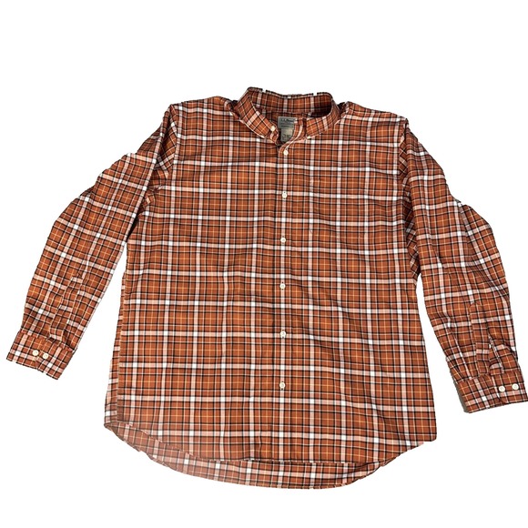 L.L. Bean Other - L.L‎ Bean Men's XL Regular Traditional Fit Long Sleeve Button Up Plaid Shirt